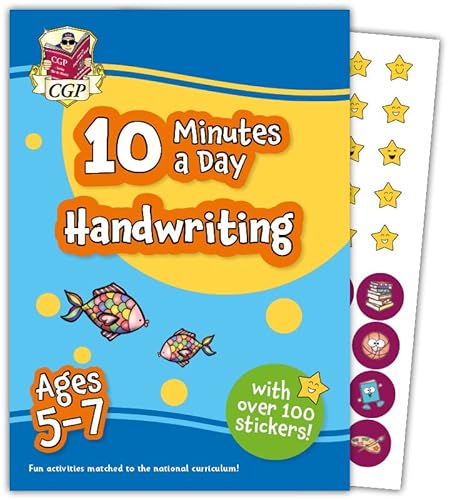New 10 Minutes a Day Handwriting for Ages 5-7 (with reward stickers) (CGP KS1 Activity Books and Cards) von Coordination Group Publications Ltd (CGP)